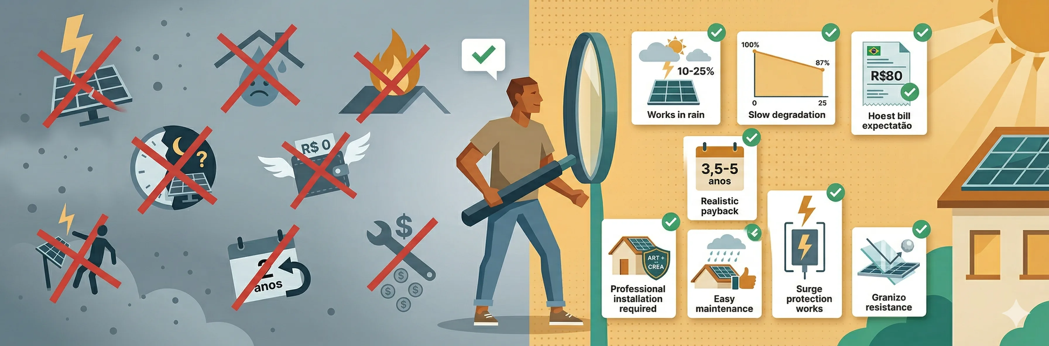 Capa do Capítulo Bônus — Mitos, Medos e Verdades da Energia Solar