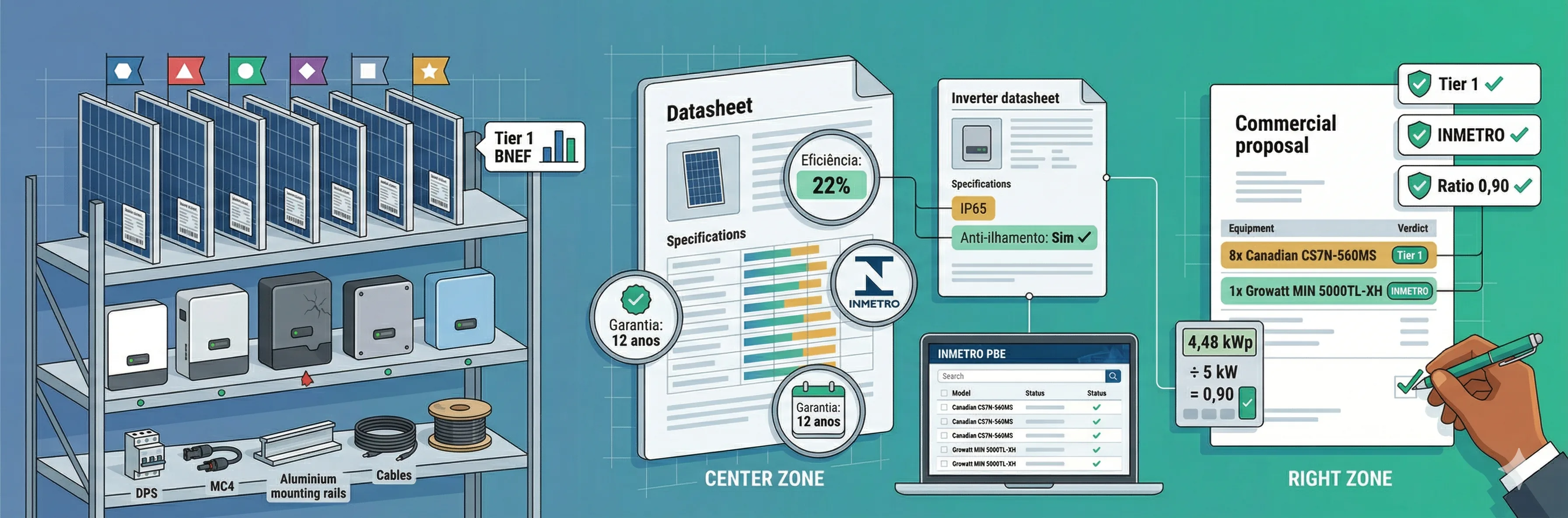 Capa do Capítulo Bônus — Guia de Pesquisa de Equipamentos Solares
