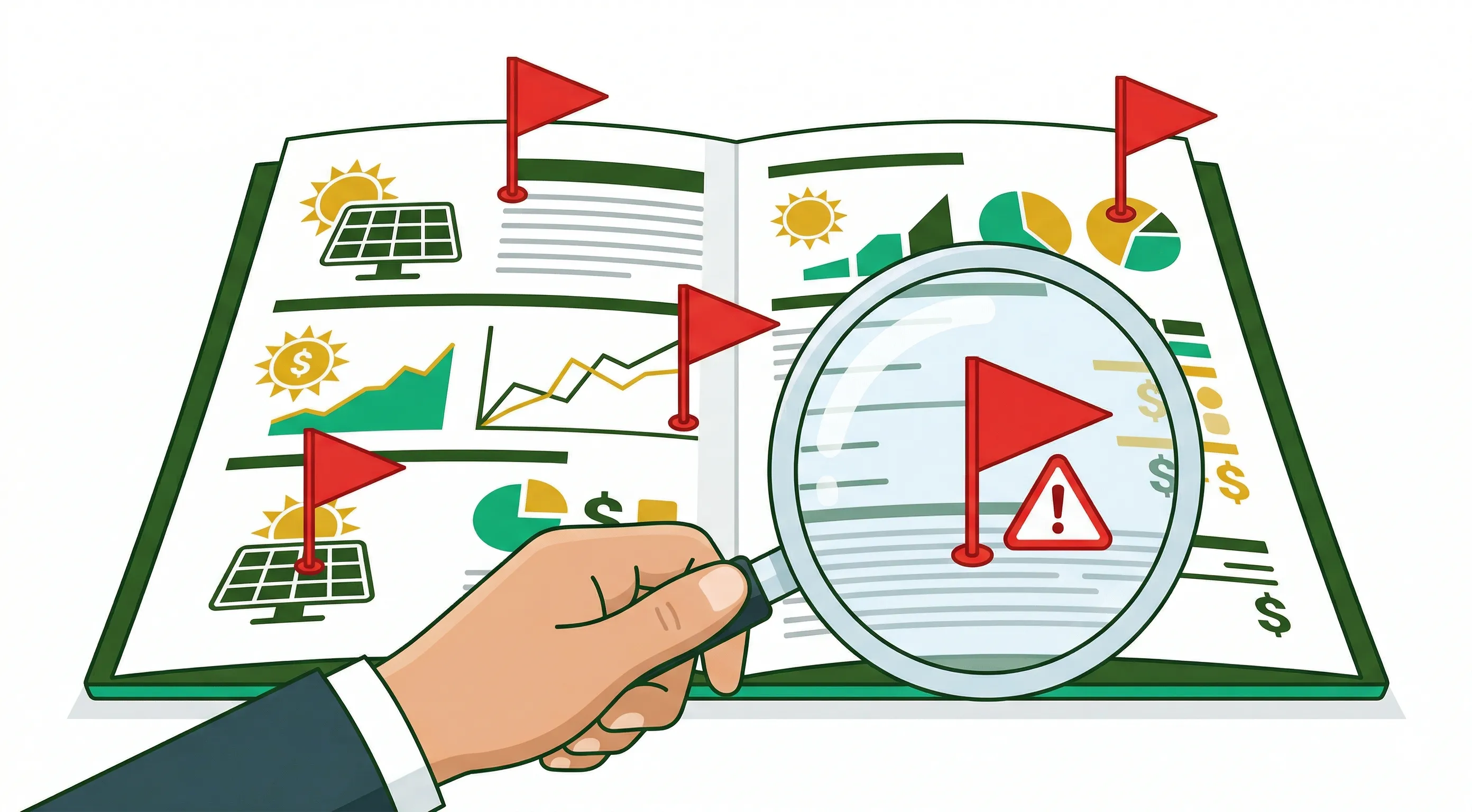 Red Flags do dimensionamento: sinais de que o projeto está errado ou é fraude