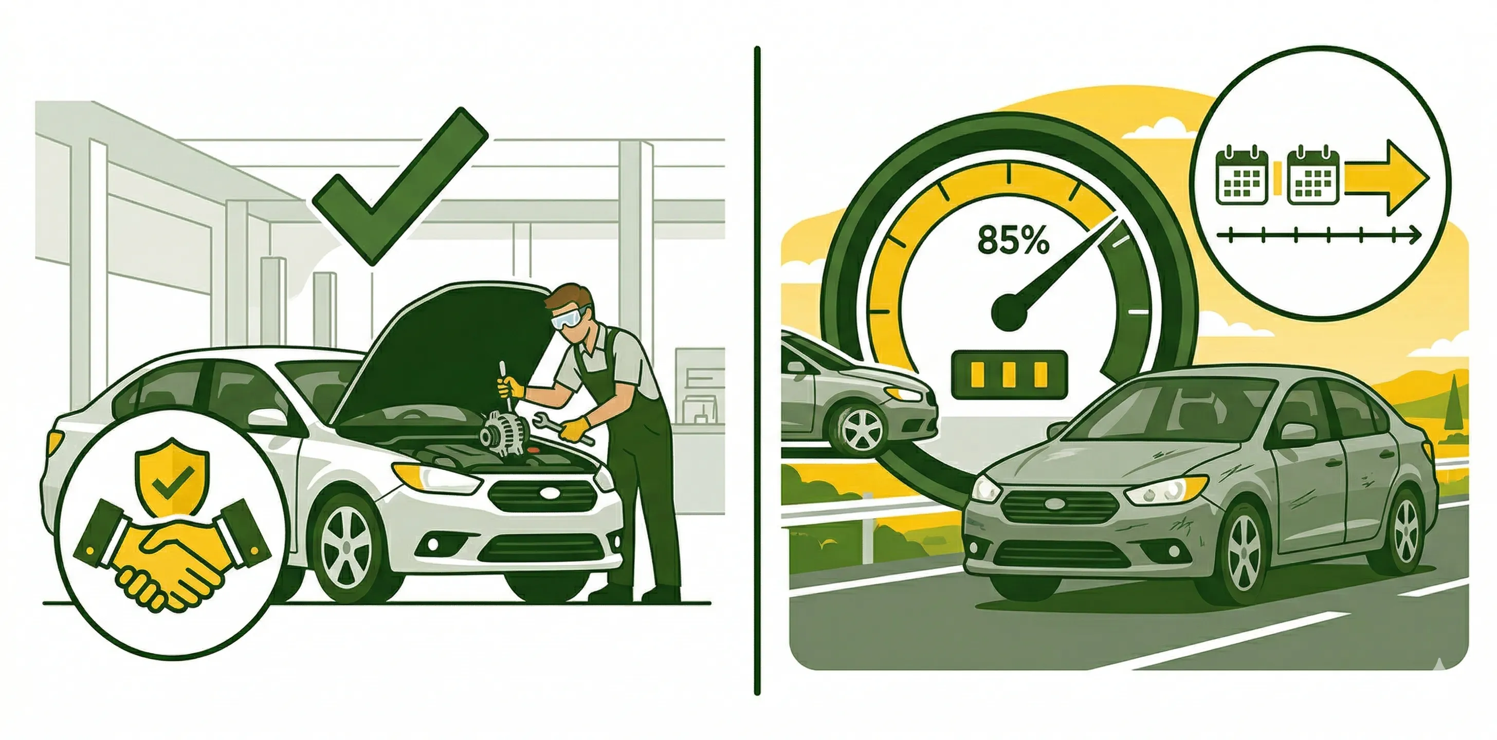 Garantia de fábrica vs garantia de performance: o que cada uma cobre e por quanto tempo