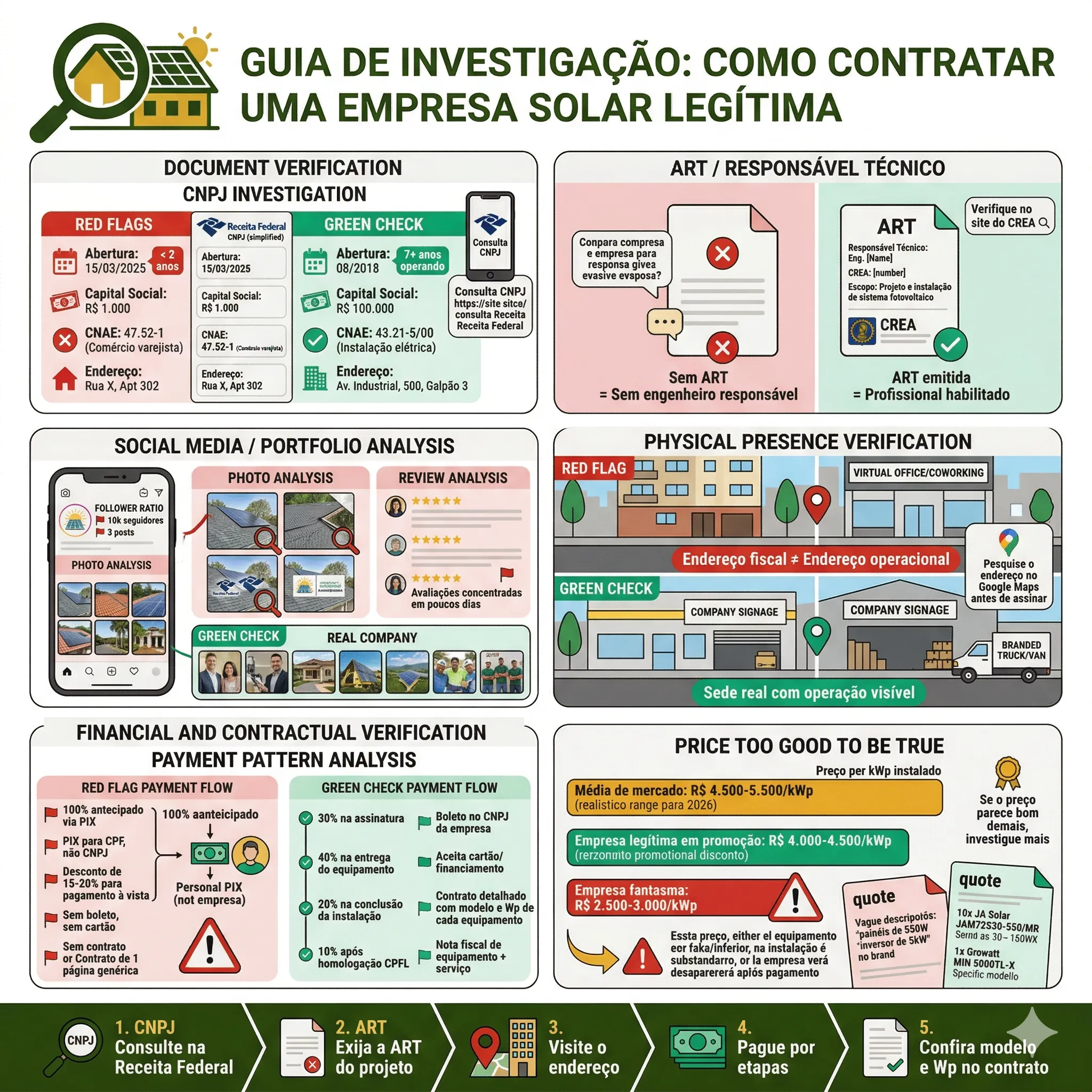 Golpe da empresa fantasma: CNPJ falso, cobra adiantado e desaparece